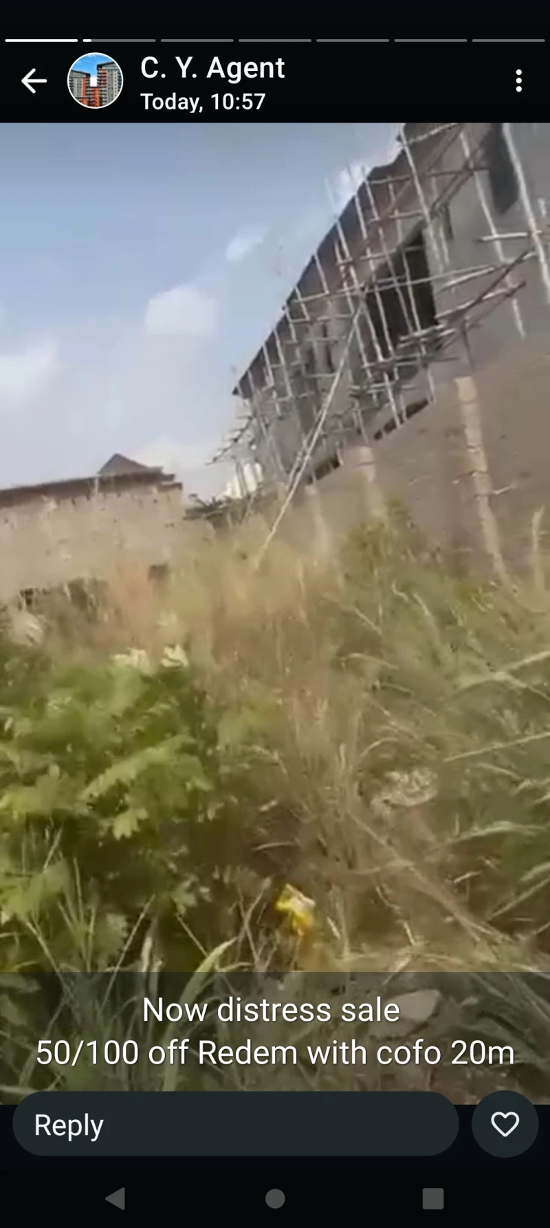 Land for Sale in Redeem Road, Delta cover picture
