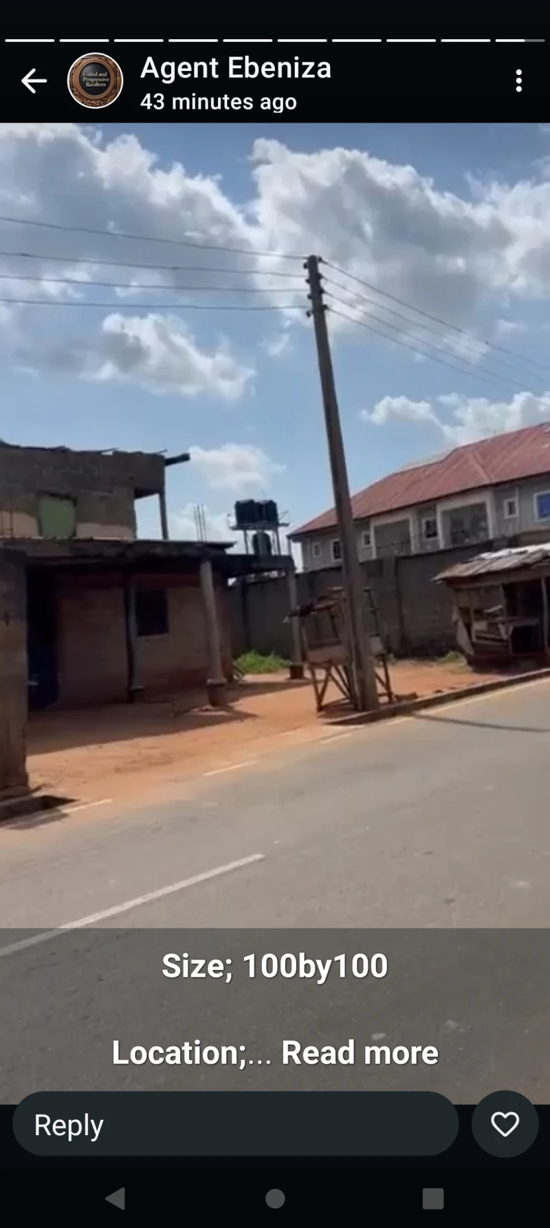 Land for Sale in Eagle square, Delta cover picture