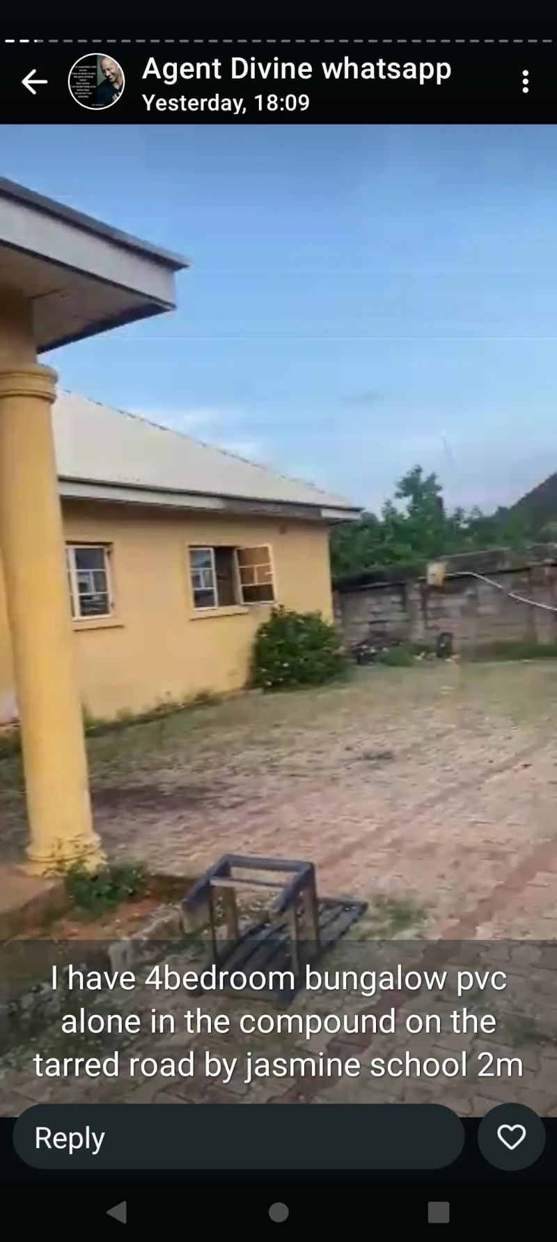 4 Bedroom Flat for Rent in 4 bed room bungalow, alone in a compound at Jasmine Anwai, Delta cover picture