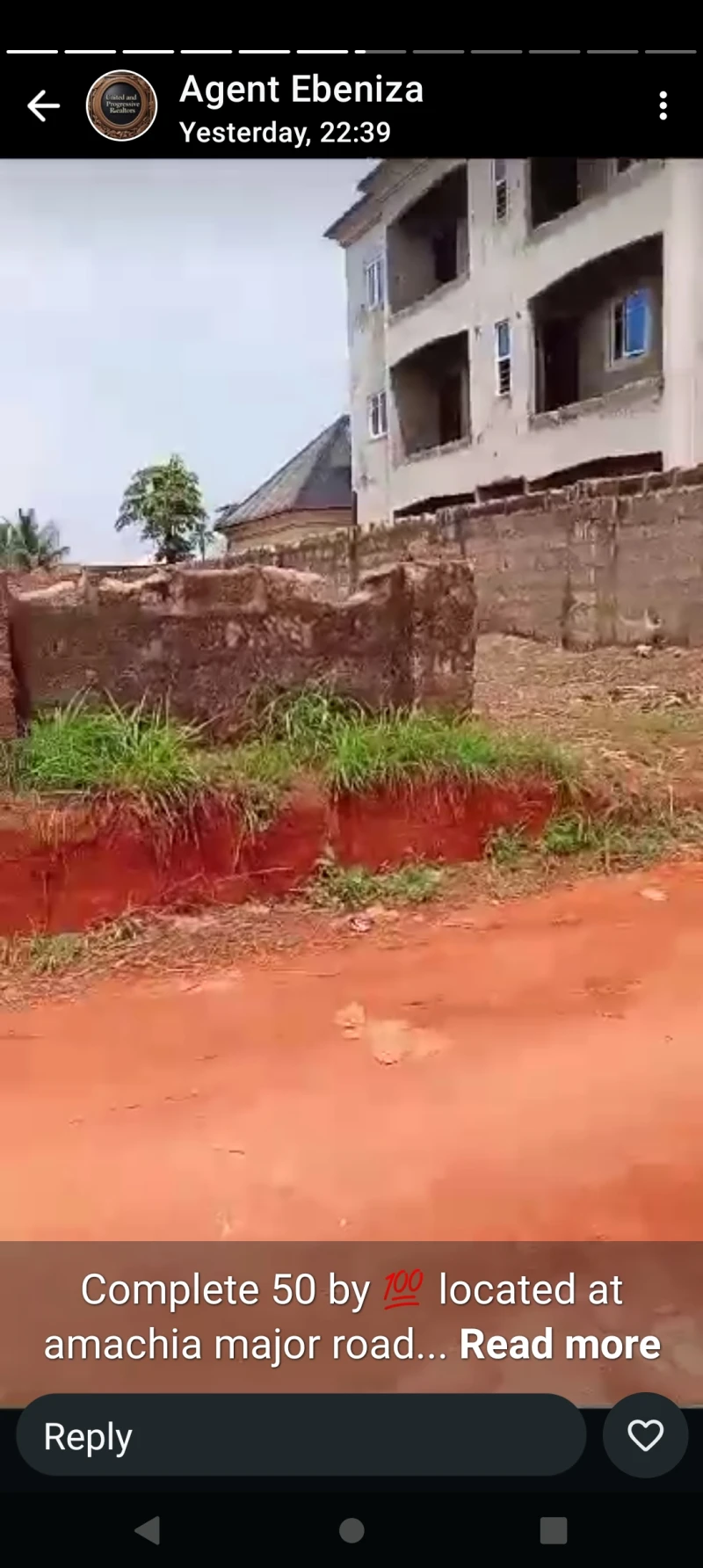 Land for Sale in Amachia Okpanam town, Delta cover picture