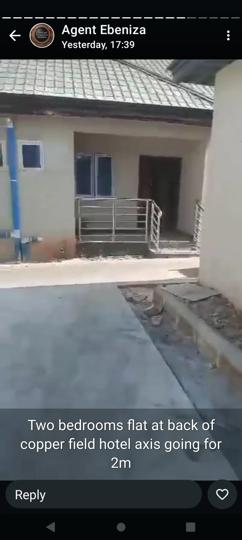2 Bedroom Flat for Rent in Back of Copper field hotel, Delta cover picture