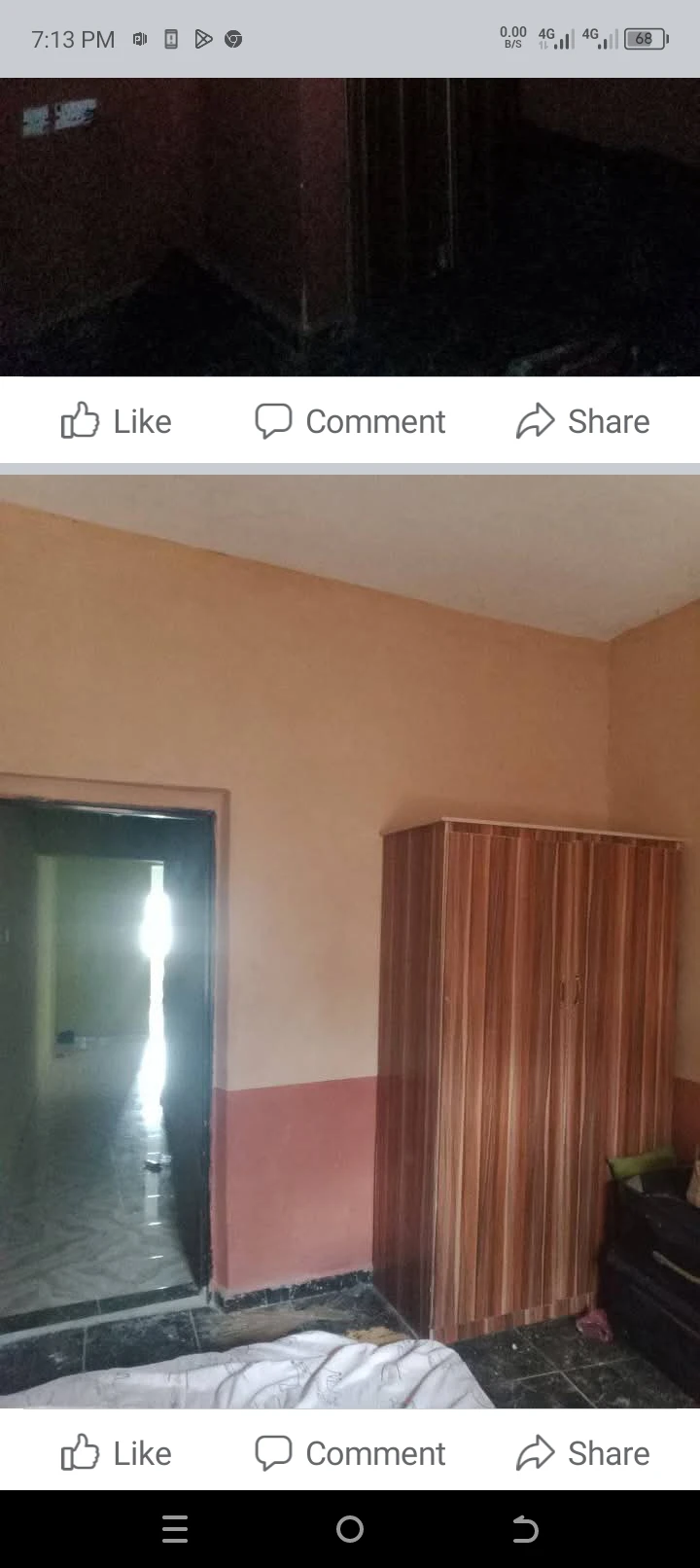 3 Bedroom Flat for Rent in Okpanan ....opposite line filling ...station 33 line, Delta - Image 1