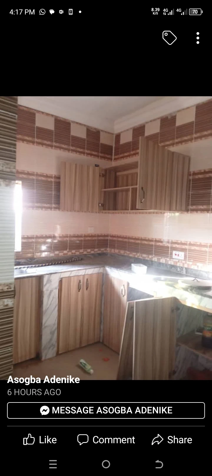 2 Bedroom Flat for Rent in Aboru iyanapaja, Lagos - Image 1