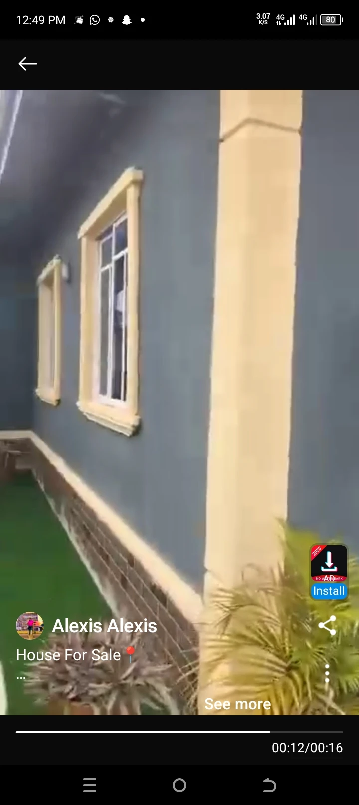2 Bedroom Flat for Sale in Uhie off sapele road by pass...6 units 2 bedrooms on a 100ft/ 100ft, Edo - Image 1