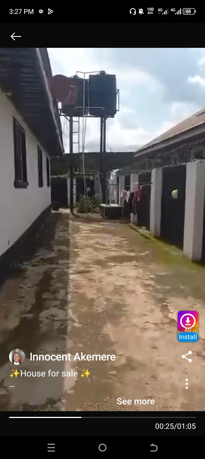 3 Bedroom Flat for Sale in Uholor off ekewan road Benin city... a block of  units blocks of flat with self contain at d back.3, Edo - Image 1
