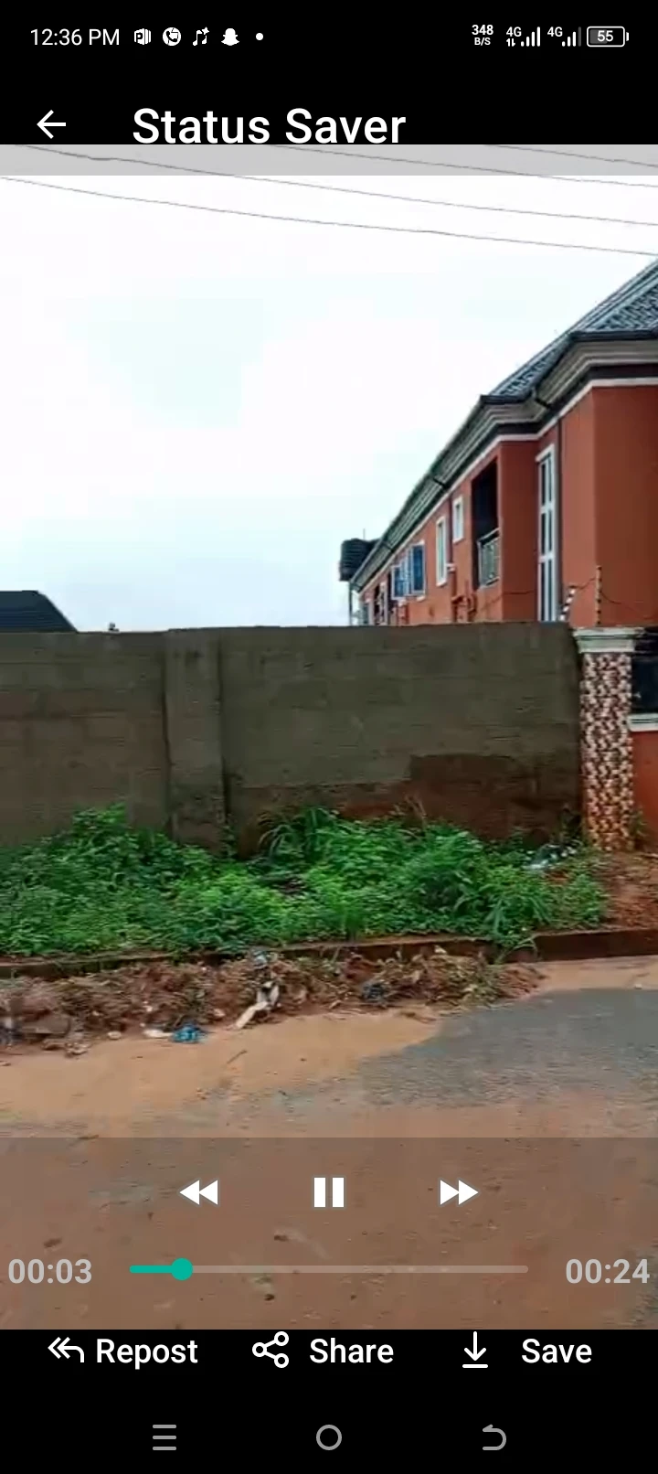 Land for Sale in Rehoboth tarred road, Delta - Image 1