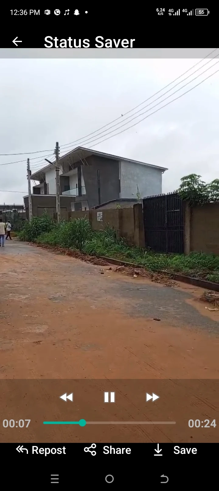 Land for Sale in Rehoboth tarred road, Delta - Image 2