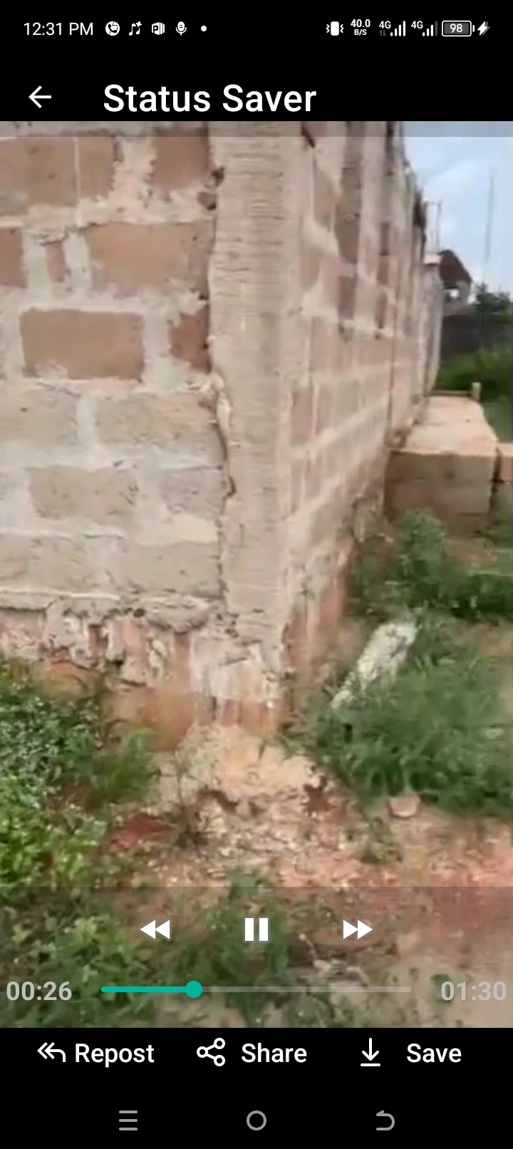 Uncompleted Building for Sale in Obi okonkwo family house in ibusa to by the girls secondary schoolwn, Delta - Image 1