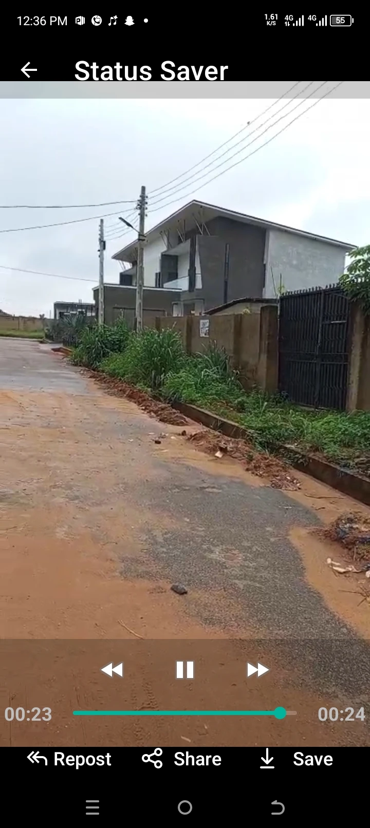 Land for Sale in Rehoboth tarred road, Delta cover picture