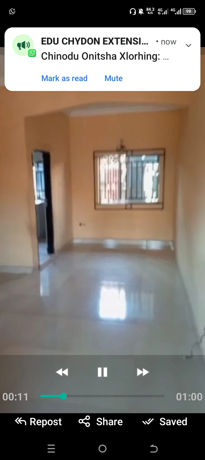 3 Bedroom Flat for Rent in Across by tophigh School, Delta cover picture