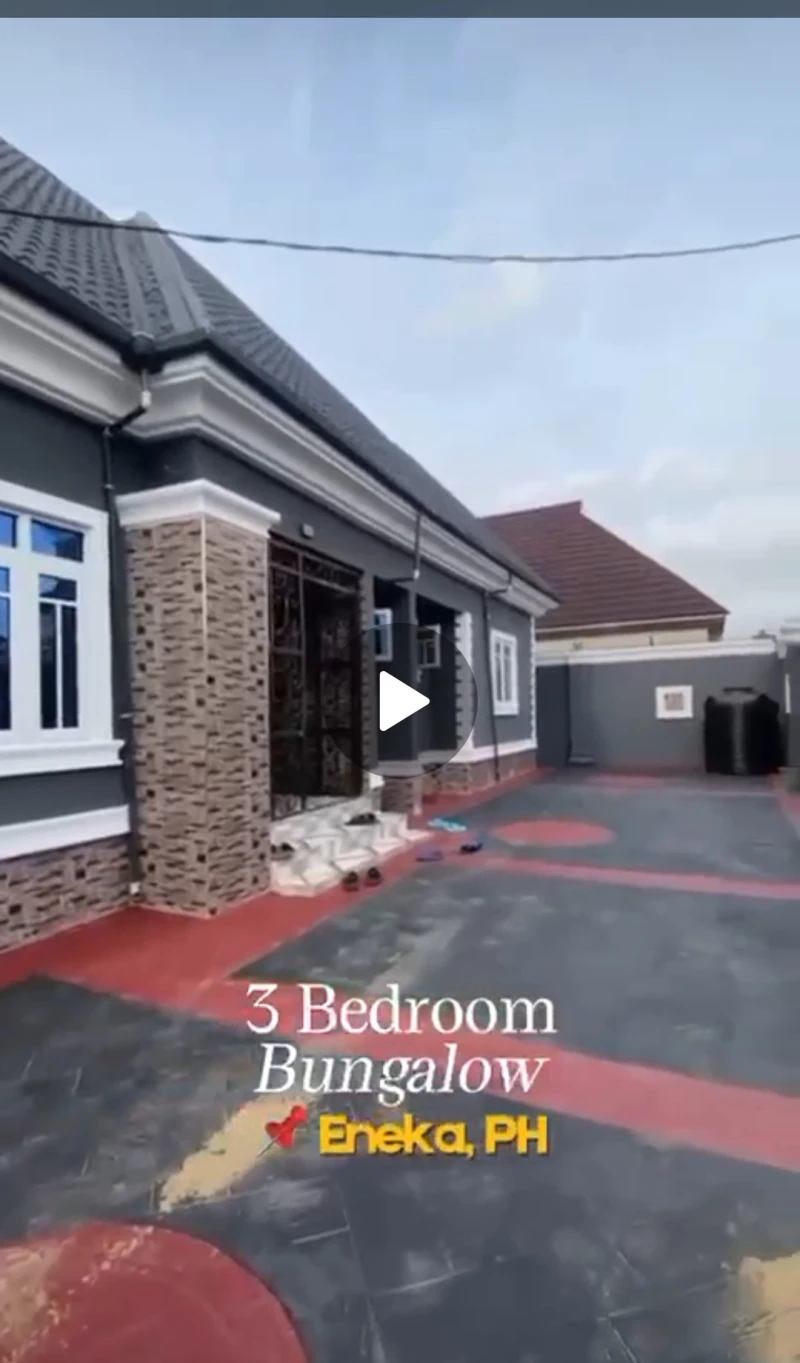 Bungalow for Sale in Eneka, Rivers - Image 1