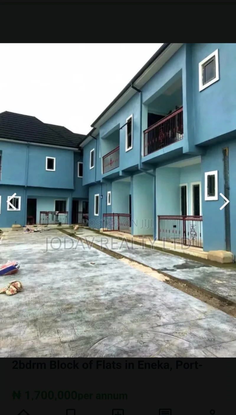2 Bedroom Flat for Rent in Eneka, Rivers - Image 1