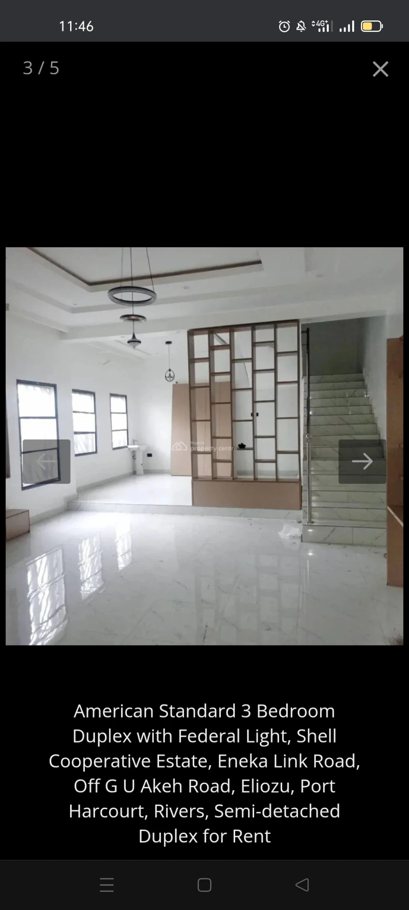 3 Bedroom Flat for Rent in Eneka Link road off G.U akeh road Eliozu, Rivers - Image 1