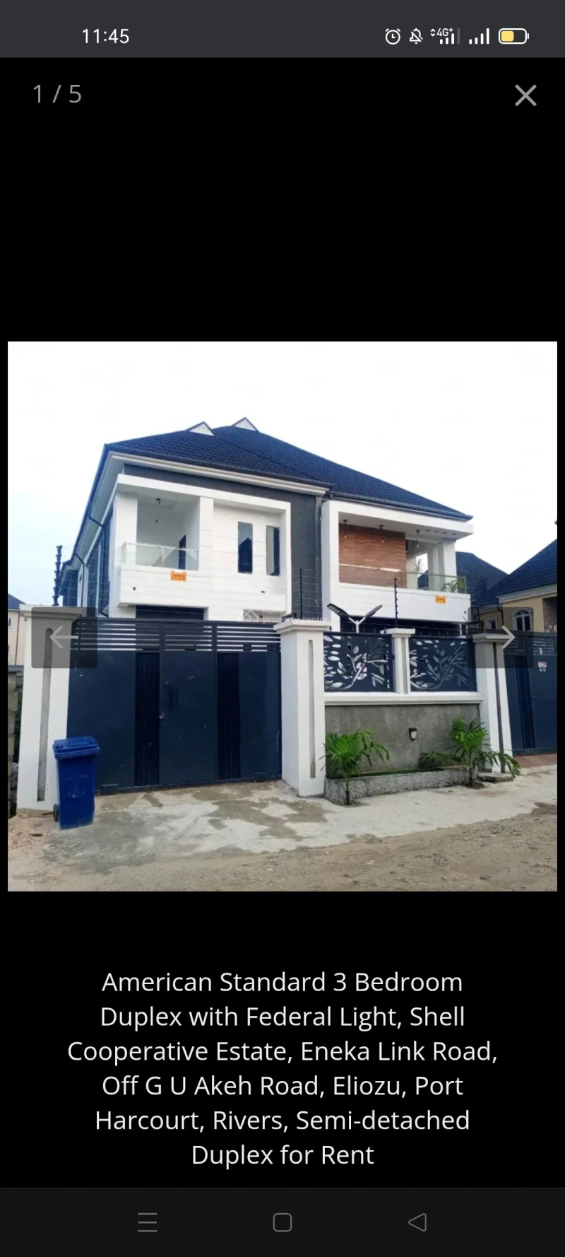 3 Bedroom Flat for Rent in Eneka Link road off G.U akeh road Eliozu, Rivers