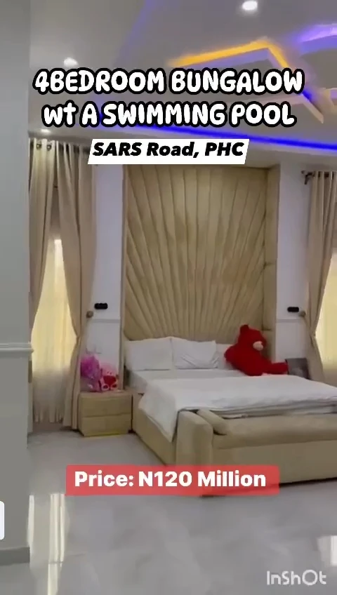 Bungalow for Sale in SARS Road, Rivers