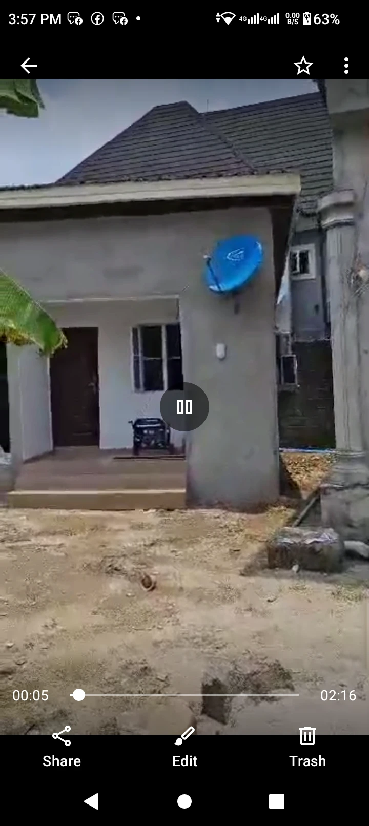 Bungalow for Sale in Off sars road akwaka axis, Rivers