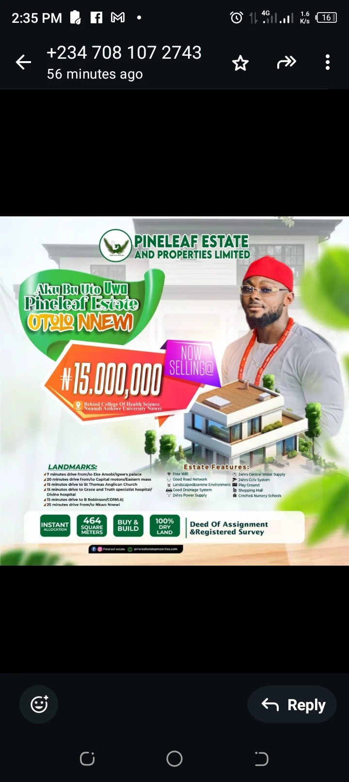 Land for Sale in Otolo Nnewi, Anambra cover picture