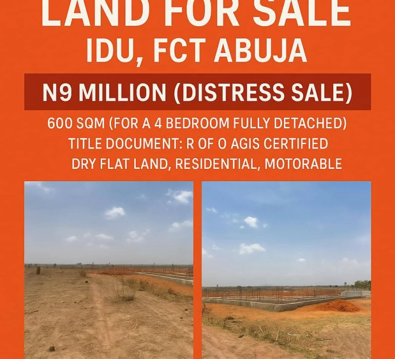 Land for Sale in Idu, FCT - Image 1