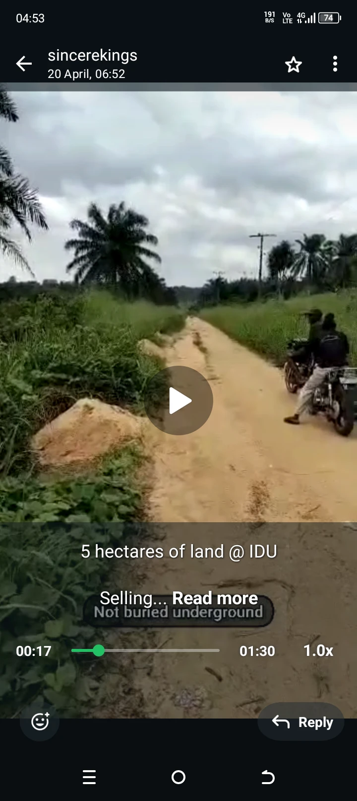 Land for Sale in Off nwaniba road ,itu uruan, Akwa Ibom - Image 1