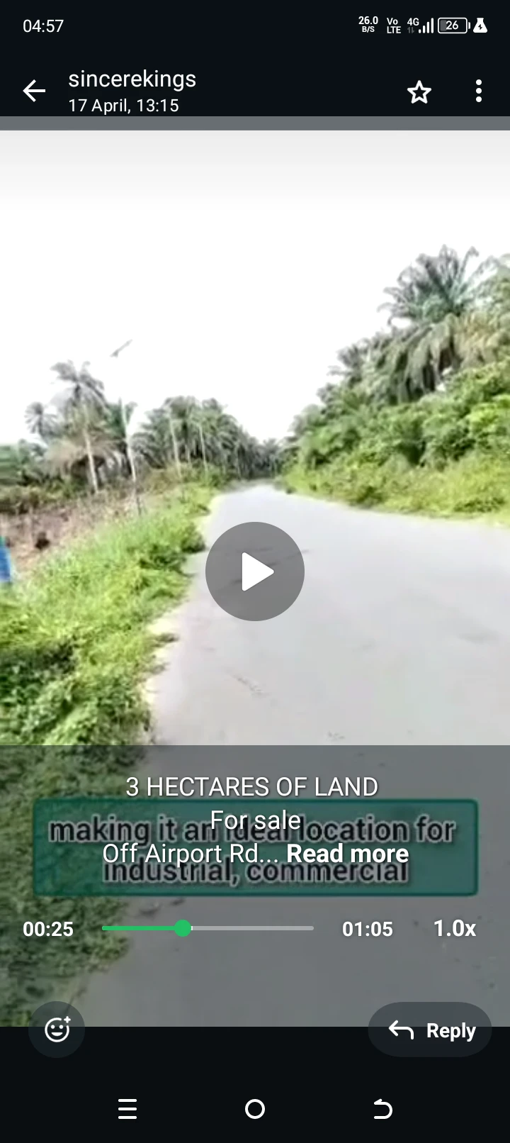 Land for Sale in Off Airport road, Akwa Ibom - Image 1