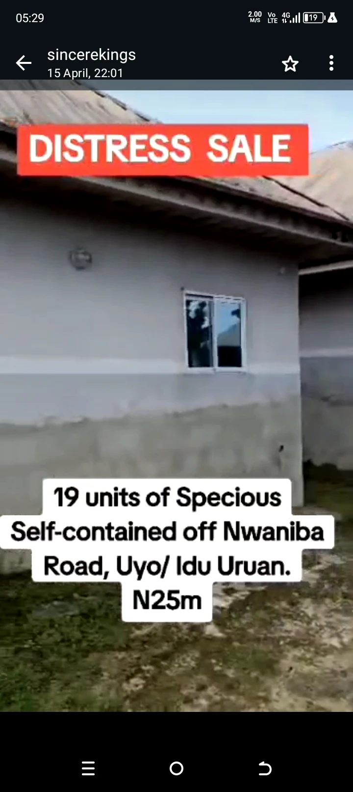 SelfContain for Sale in Besides 1000 units housing estate ,idu / nwaniba road, Akwa Ibom - Image 2