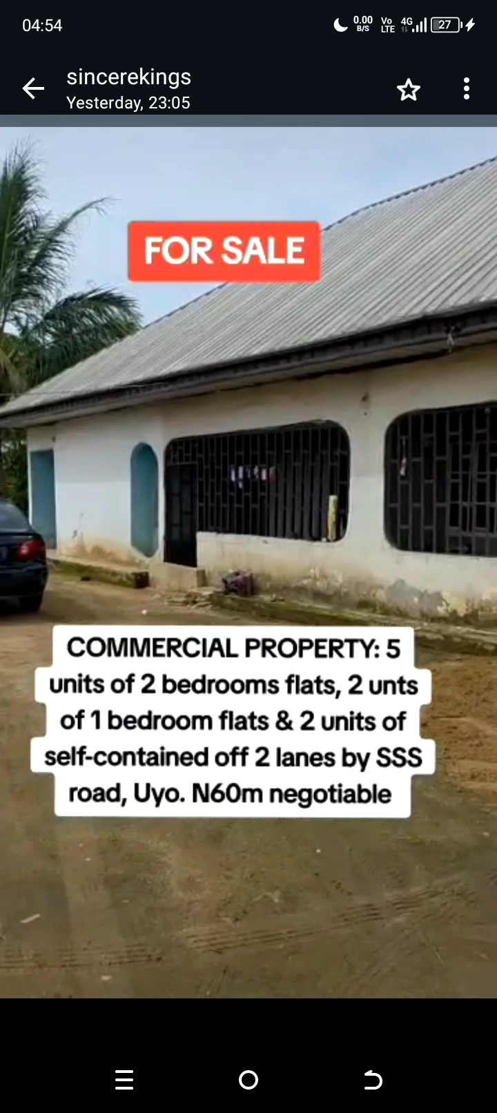 Bungalow for Sale in SSS road by 2 lane, Akwa Ibom - Image 4