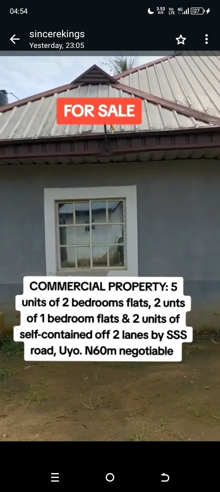 Bungalow for Sale in SSS road by 2 lane, Akwa Ibom - Image 3