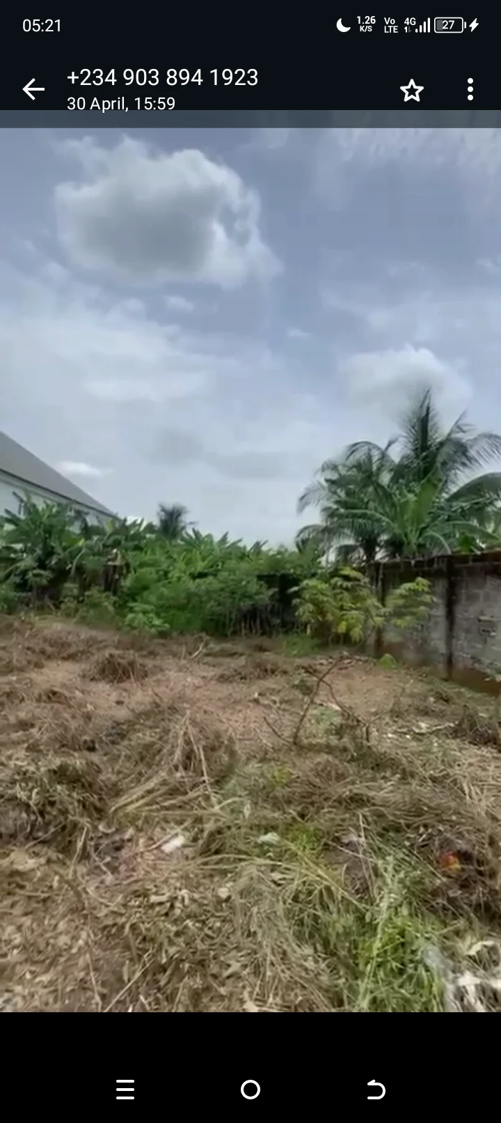 Land for Sale in Oron road behind bareman filling station, Akwa Ibom - Image 1
