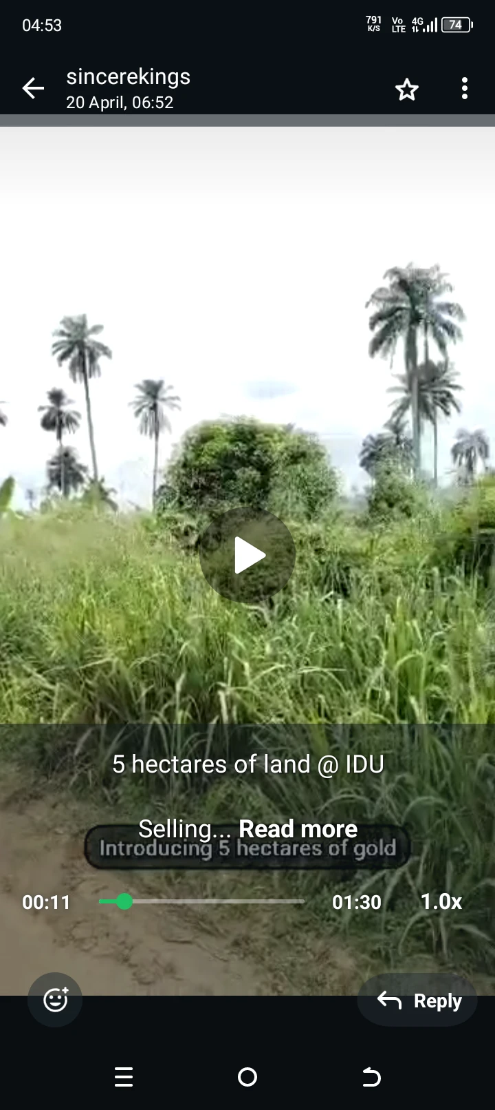 Land for Sale in Off nwaniba road ,itu uruan, Akwa Ibom