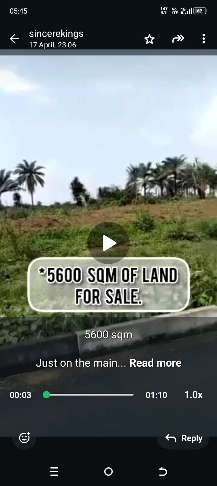 Land for Sale in airport road, Akwa Ibom cover picture