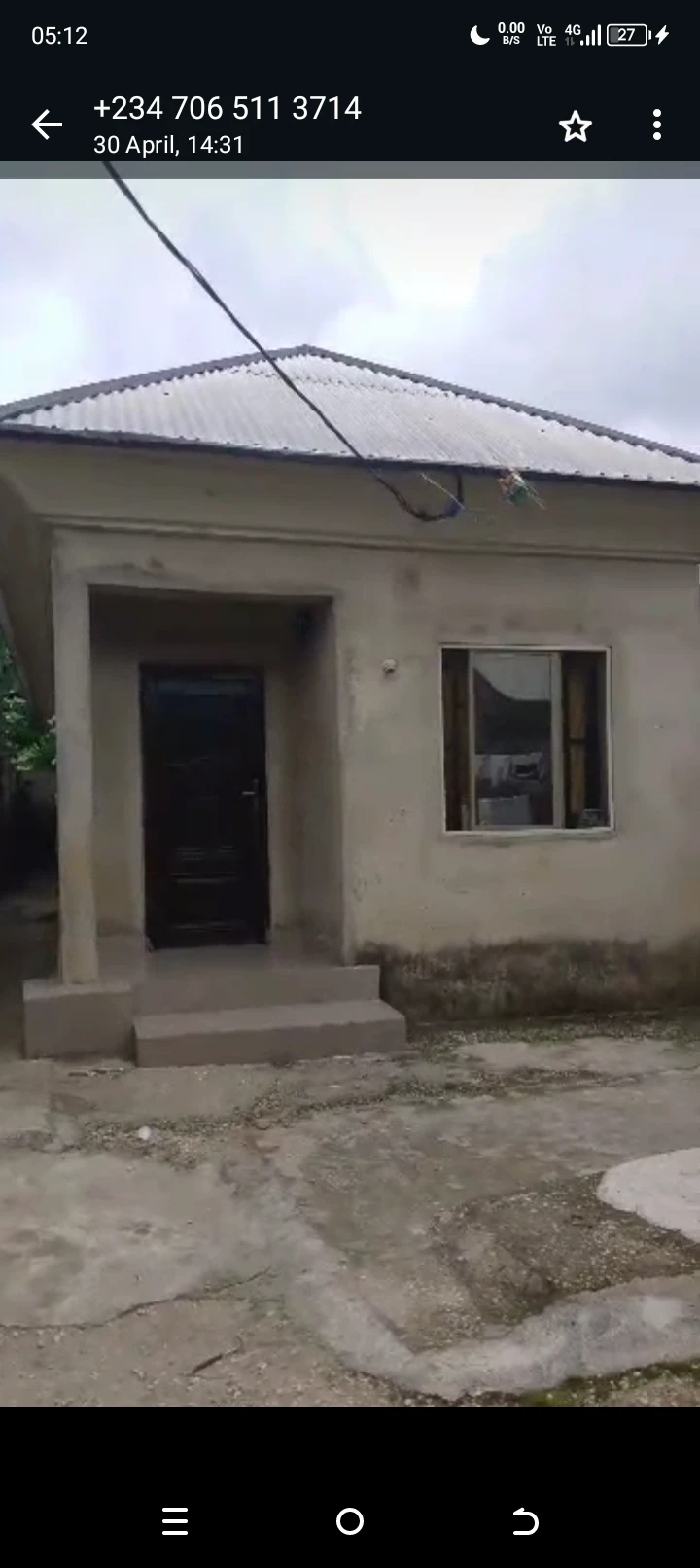 Bungalow for Sale in ikot akpan abia by stadium road, Akwa Ibom