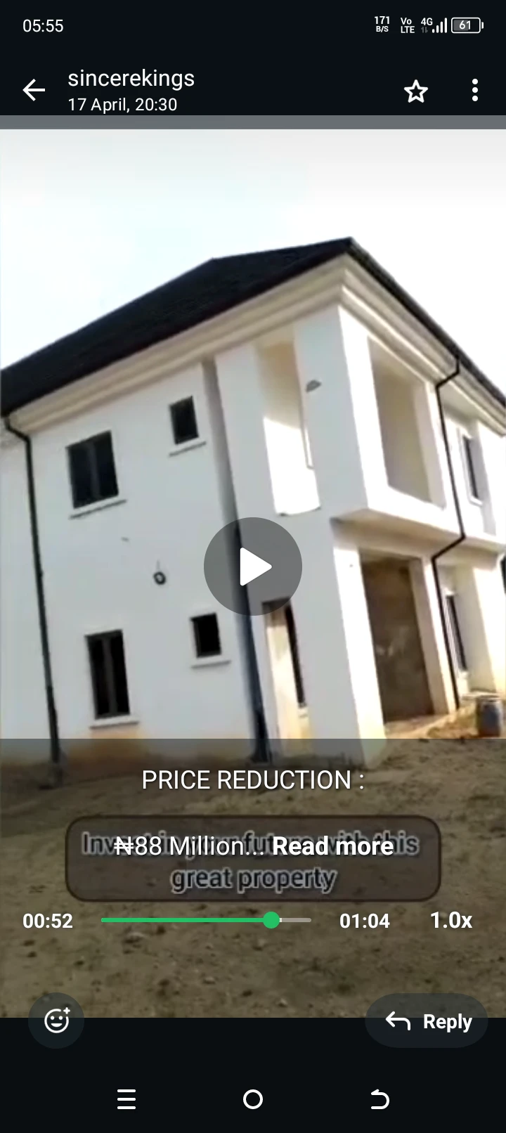 Duplex for Sale in Off Nelson Mandela Avenue, Akwa Ibom