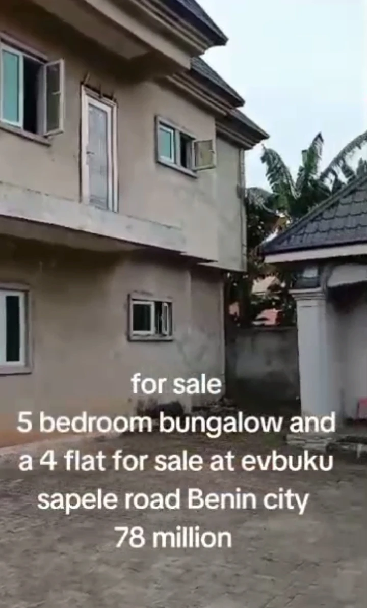 Duplex for Sale in EVBUKUN off sapele road, Edo - Image 2