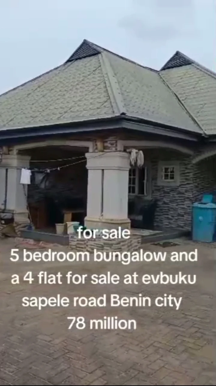 Duplex for Sale in EVBUKUN off sapele road, Edo - Image 1