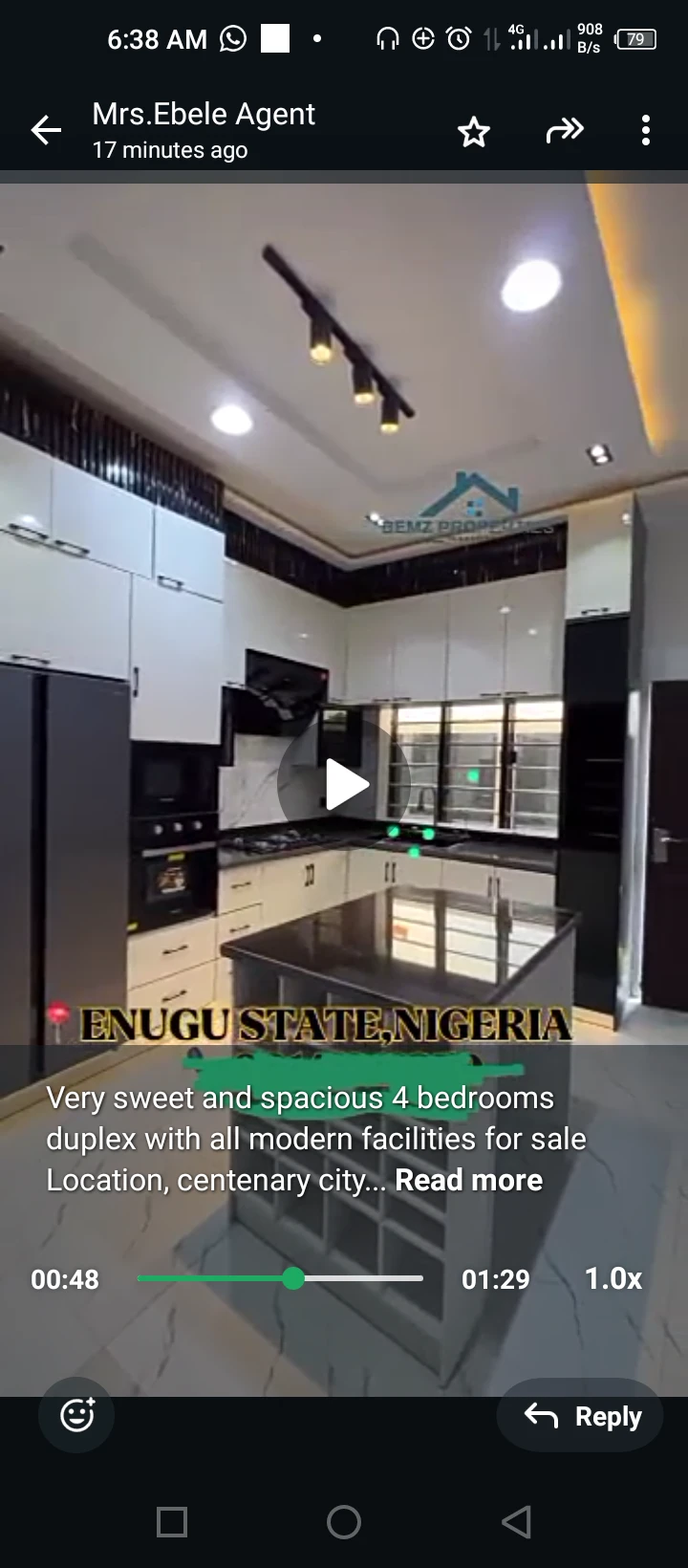 4 Bedroom Flat for Sale in CENTENARY CITy, Enugu - Image 1