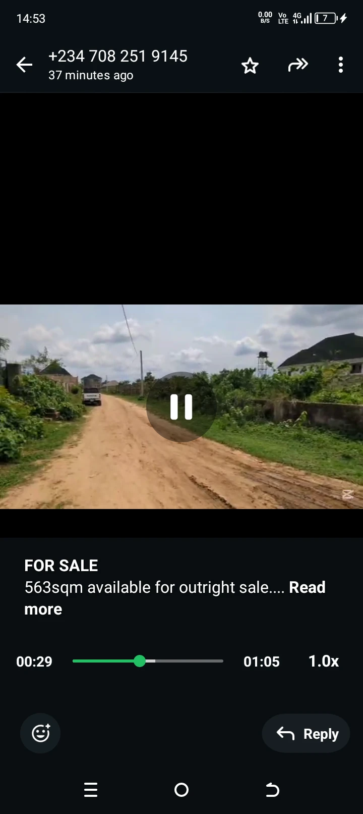 Land for Sale in Shelter Afrique extension by Uman Esin's house, Akwa Ibom - Image 1