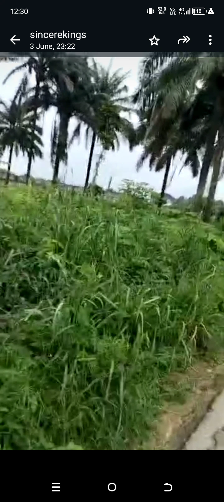 Land for Sale in Ibiaku road ,close to the main road ., Akwa Ibom - Image 1