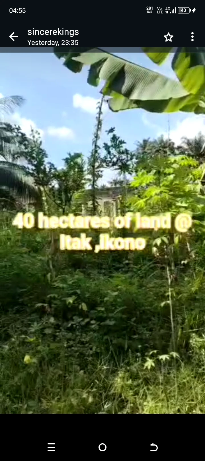 Land for Sale in Itak,ikono, Akwa Ibom - Image 2