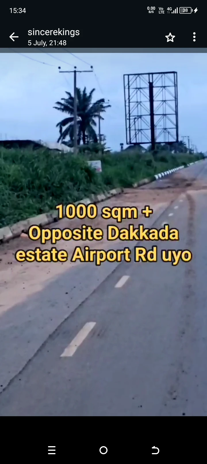 Land for Sale in airport road, Akwa Ibom - Image 2