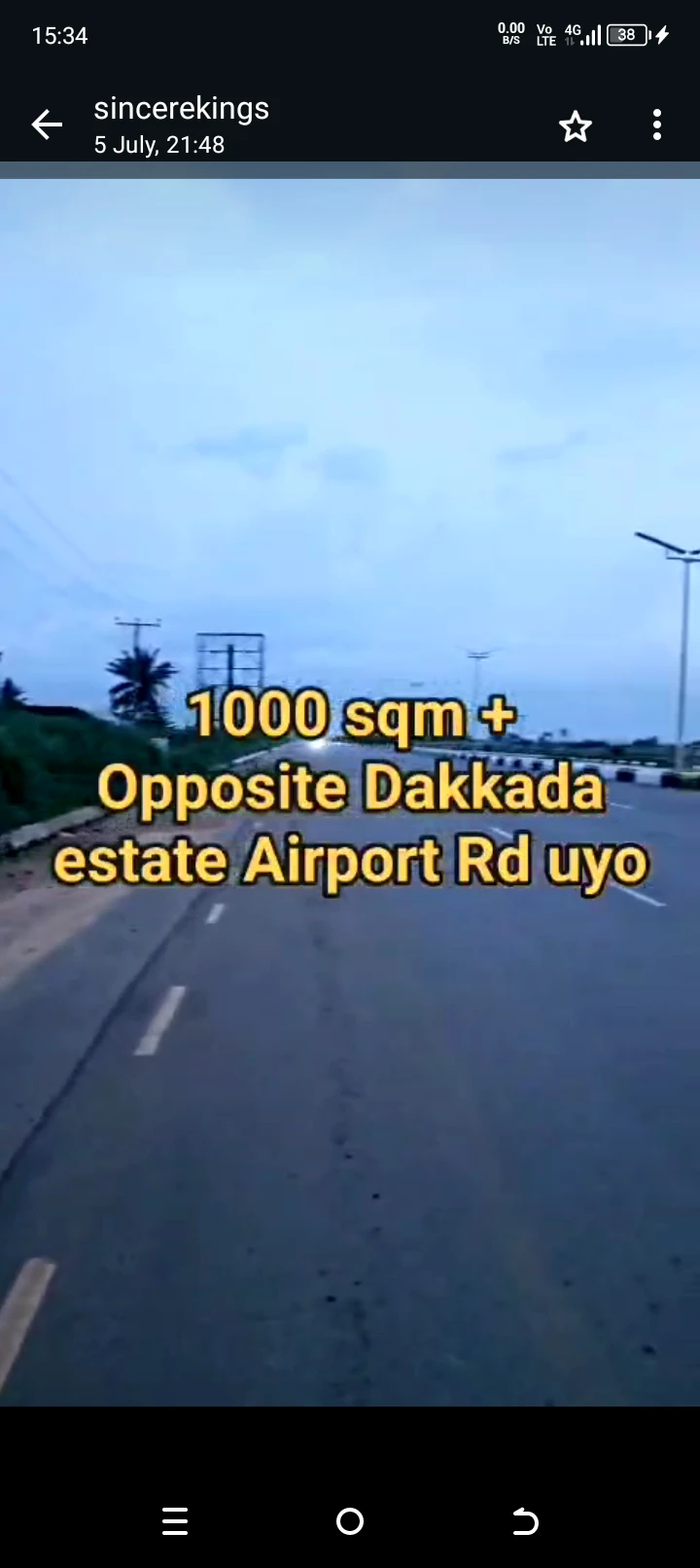 Land for Sale in airport road, Akwa Ibom - Image 1