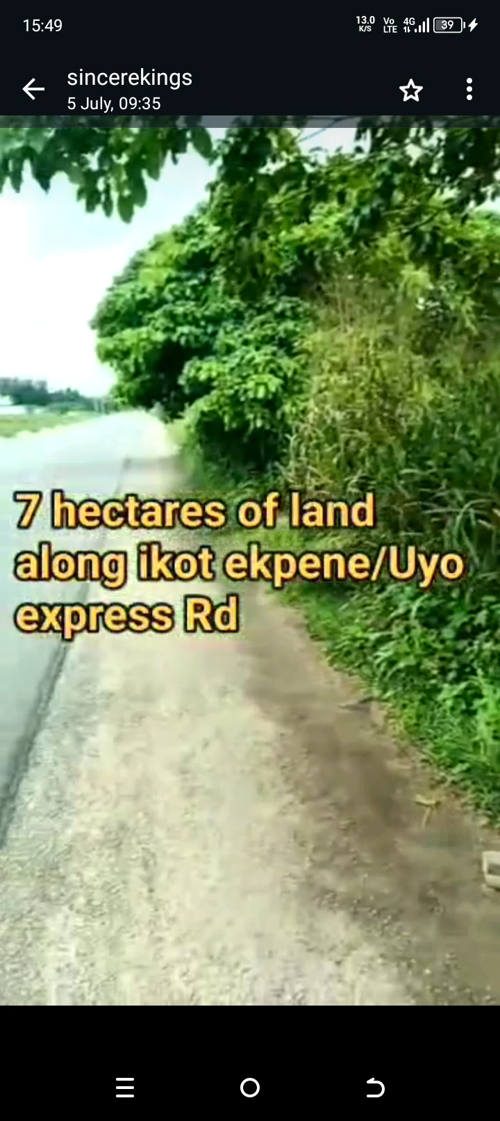 Land for Sale in Ikot ekpene, Akwa Ibom - Image 1