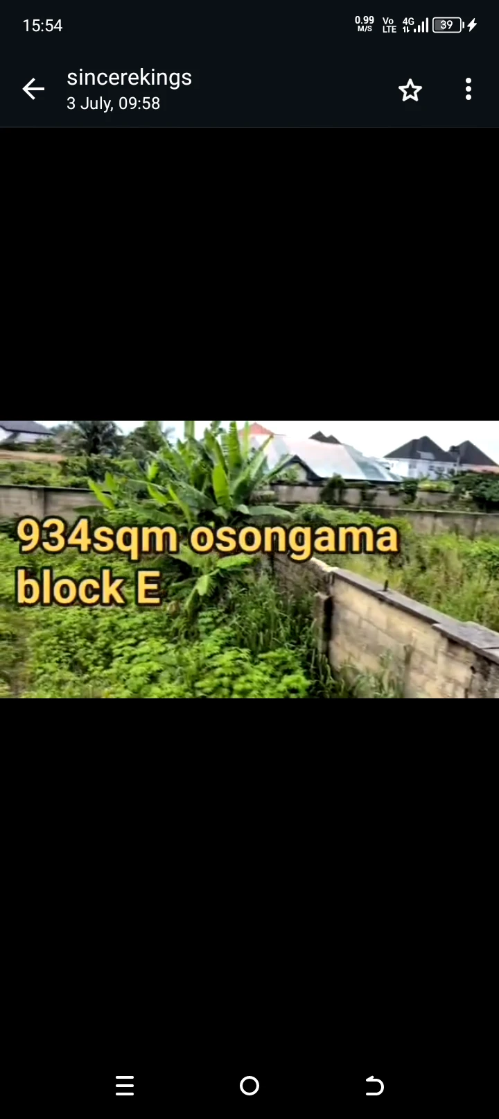 Land for Sale in Osongama Housing estate, Akwa Ibom - Image 1