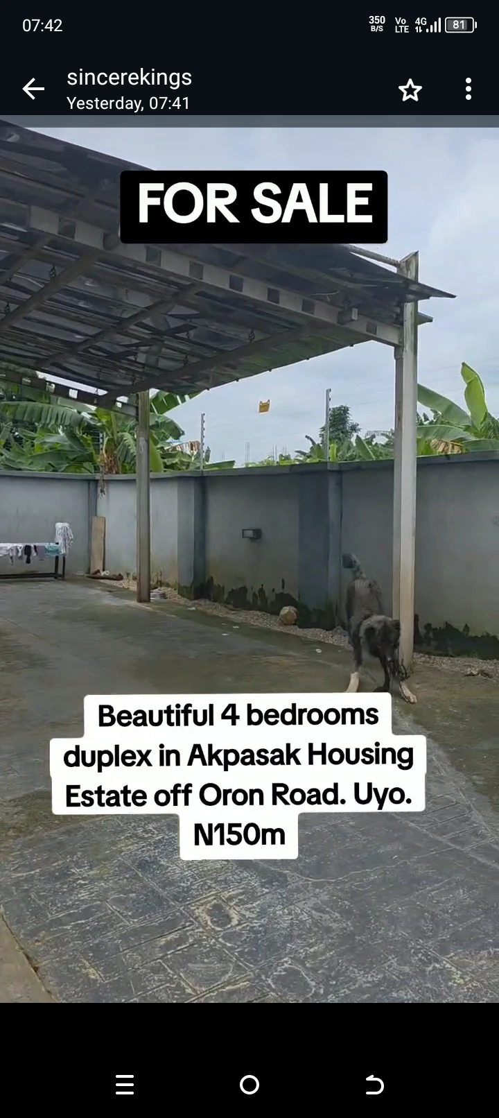 Duplex for Sale in Akpasak estate off oron road, Akwa Ibom - Image 2
