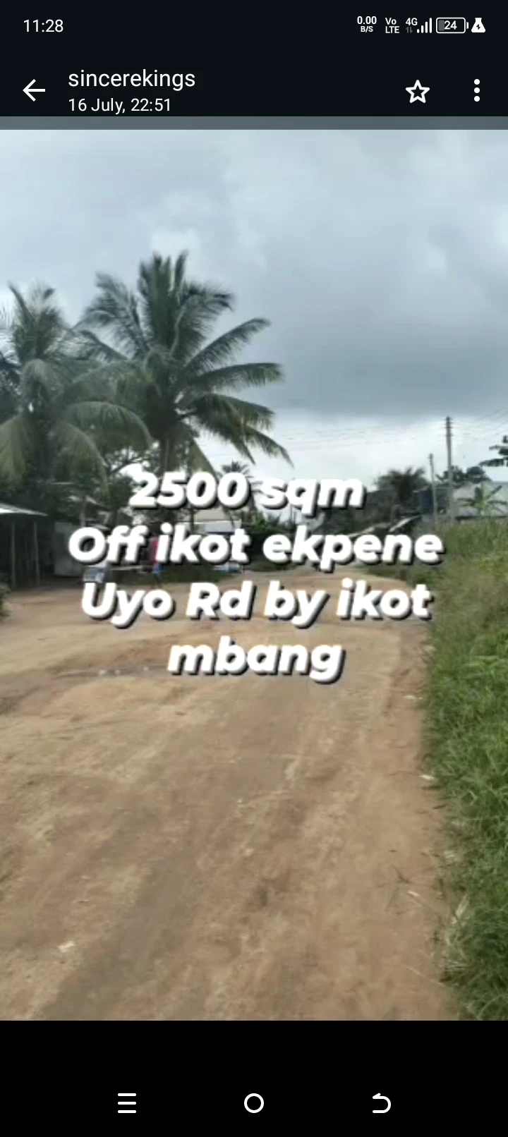 Land for Sale in Ikot ekpene by Uyo Express road, Akwa Ibom - Image 2
