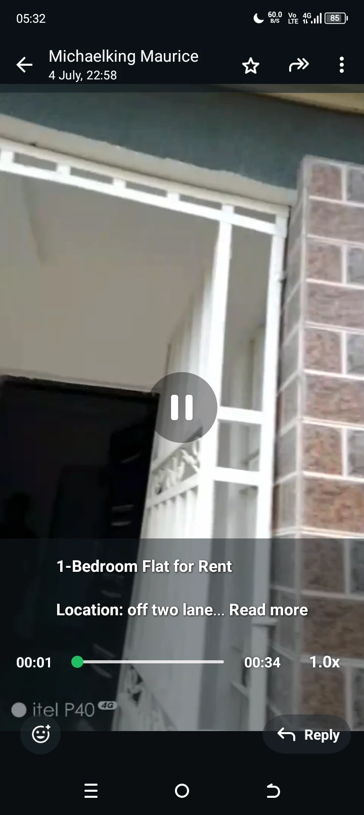 1 Bedroom Flat for Rent in Off 2lane, Akwa Ibom cover picture