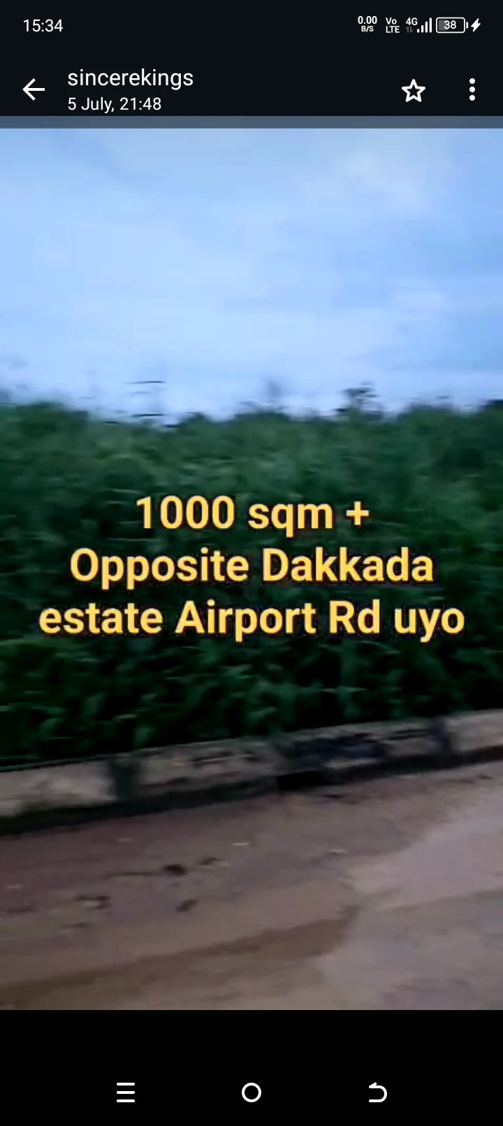 Land for Sale in airport road, Akwa Ibom cover picture
