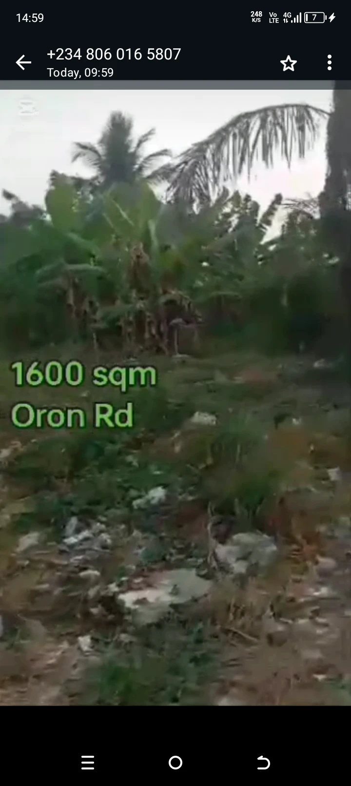 Land for Sale in Oron road by custom, Akwa Ibom cover picture