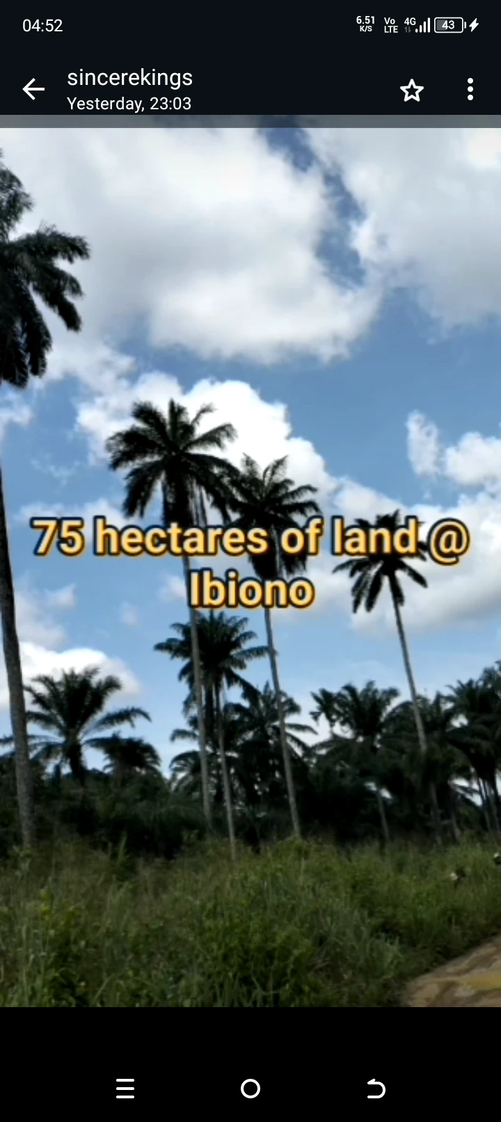 Land for Sale in Ibiono, Akwa Ibom cover picture