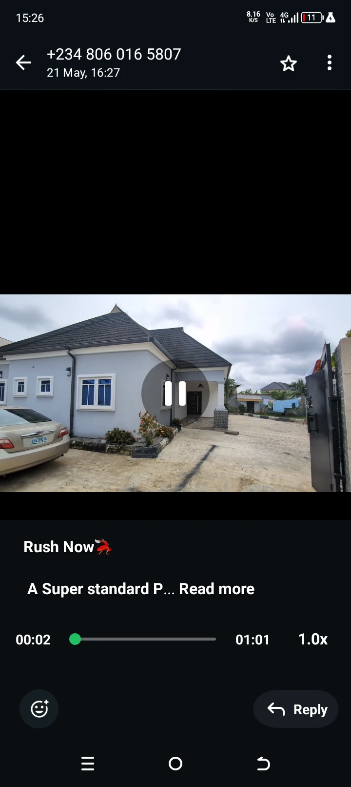 Bungalow for Sale in IFA atai by Senator Bassey Albelt multi purpose, Akwa Ibom