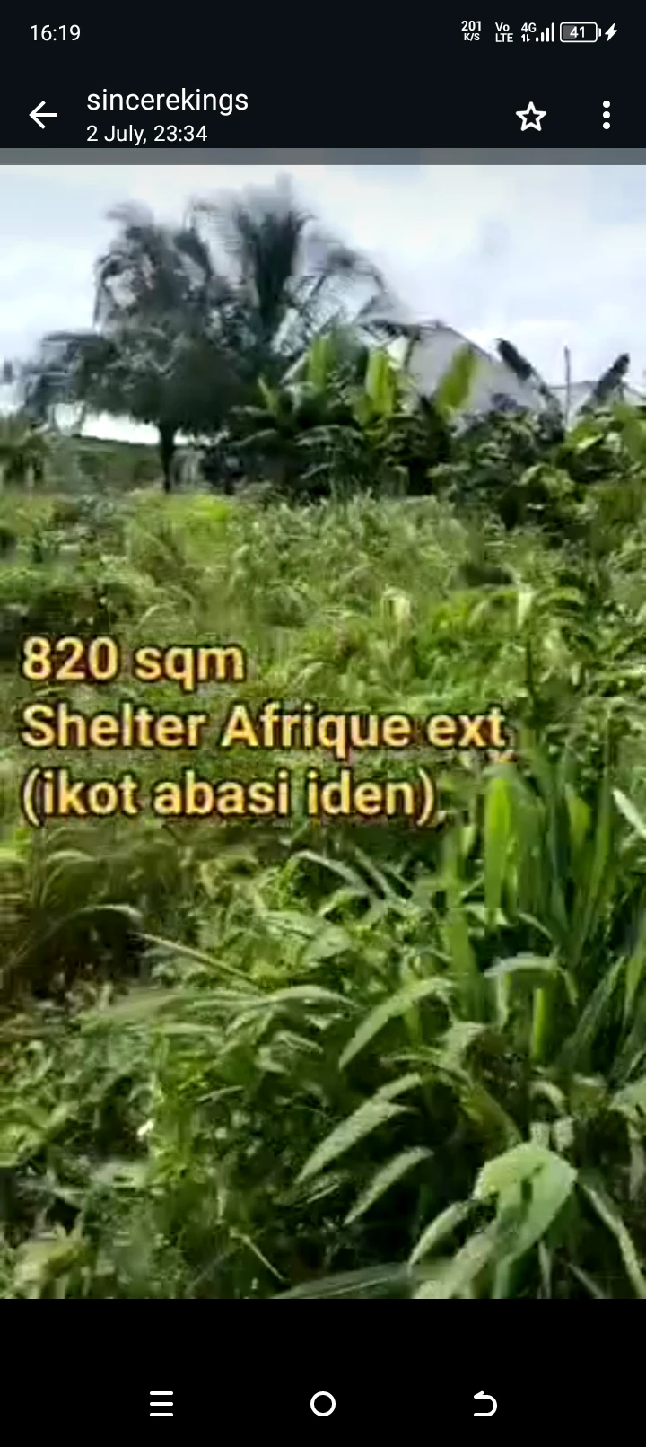 Land for Sale in Shelter Afrique extension, Akwa Ibom cover picture